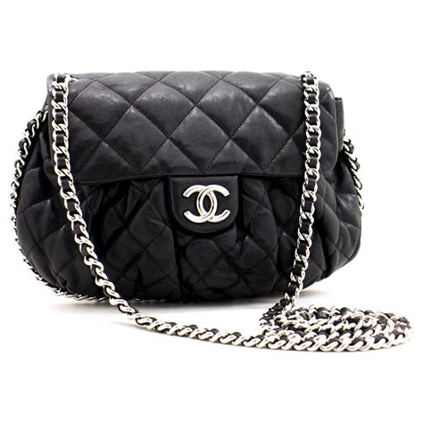 chanel chain around handbag|authentic chanel bag.